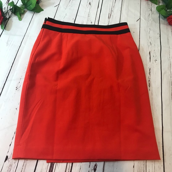 Worthington orange wrap pencil skirt - Picture 8 of 8
